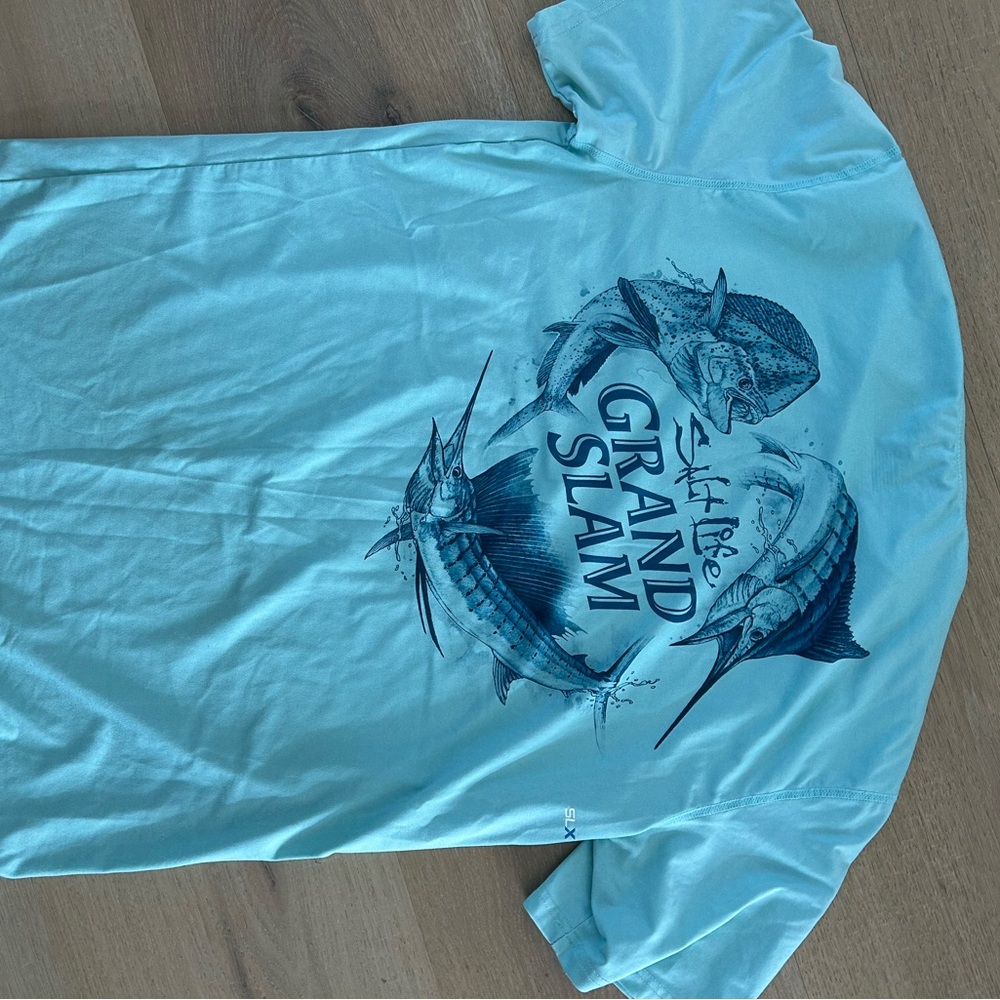 3 Salt Life Shirts - Small - Picture 9 of 10